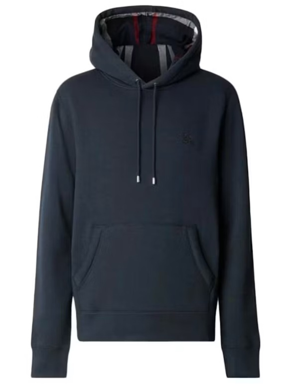 Burberry Embroidered EKD Black Hoodie, Size L